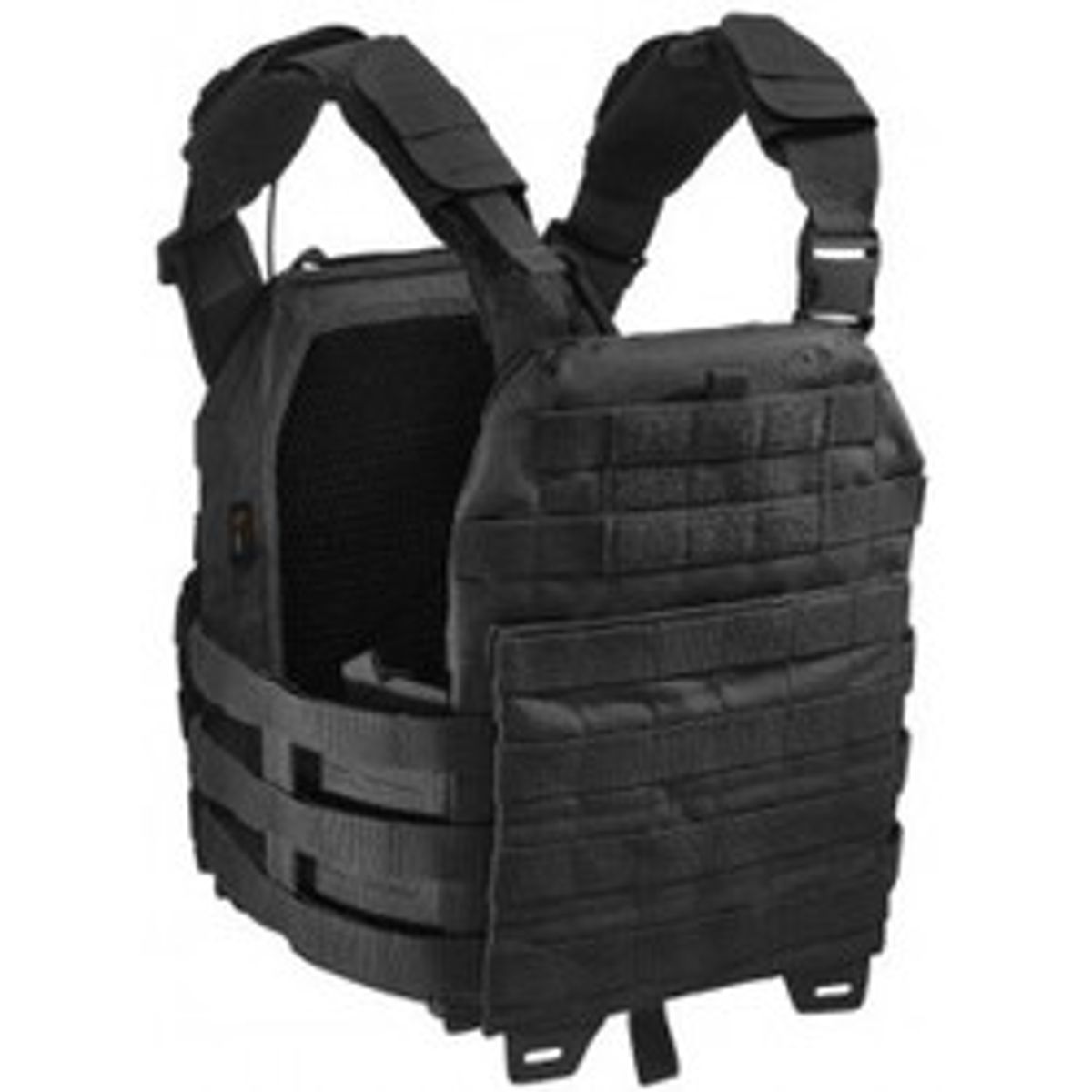 Tasmanian Tiger Tt Plate Carrier Mkiv - Black - Str. 1 - Rygsæk