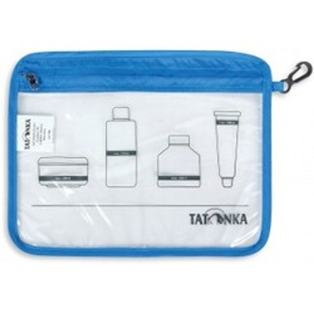 Tatonka Zip Flight Bag A5 - Transparent - Str. Stk. - Taske