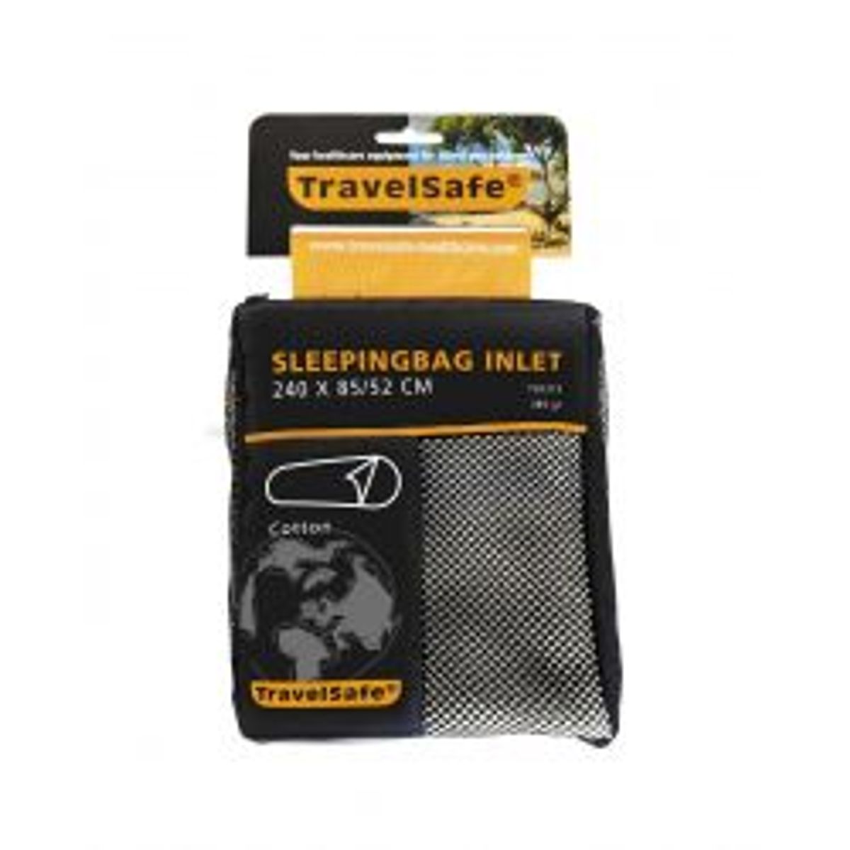 Travelsafe Sleepingbag Inlet Cotton Mummy - Lagenpose