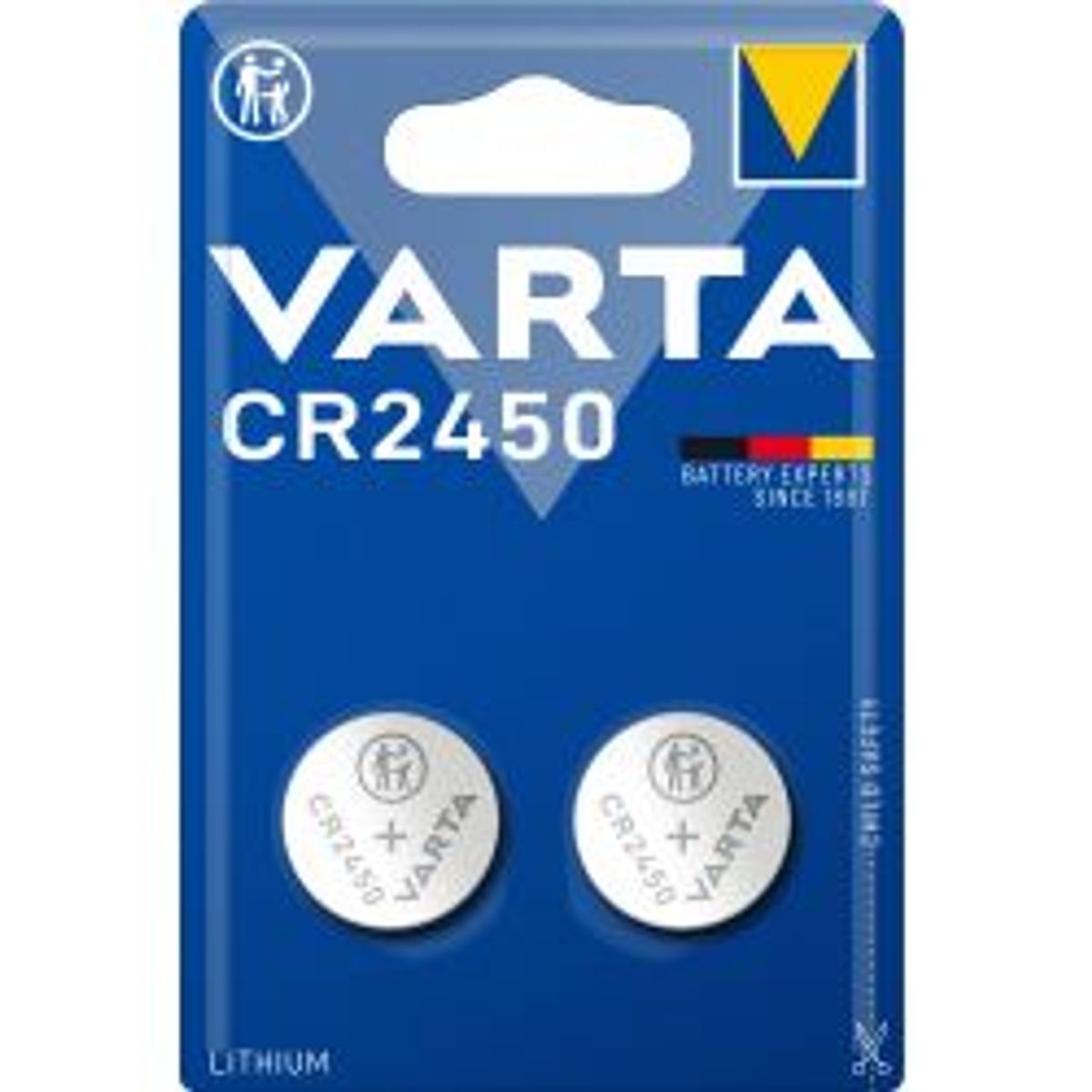 Varta Cr2450 Lithium Coin 2 Pack - Batteri