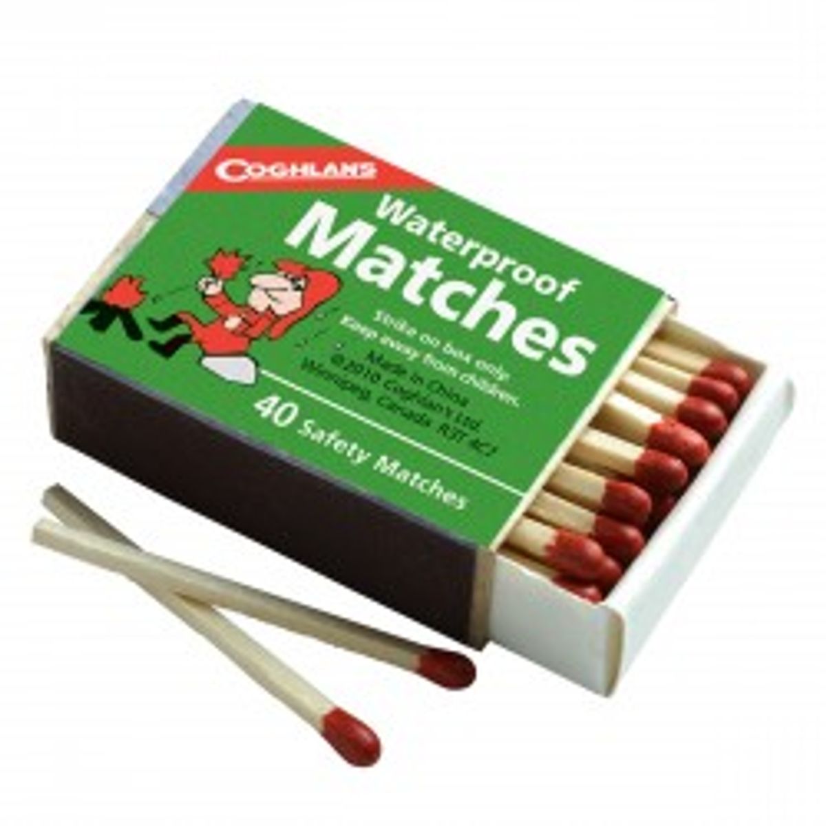 Coghlans Cg Waterproof Matches, 10 Box Pack - Tændstikker