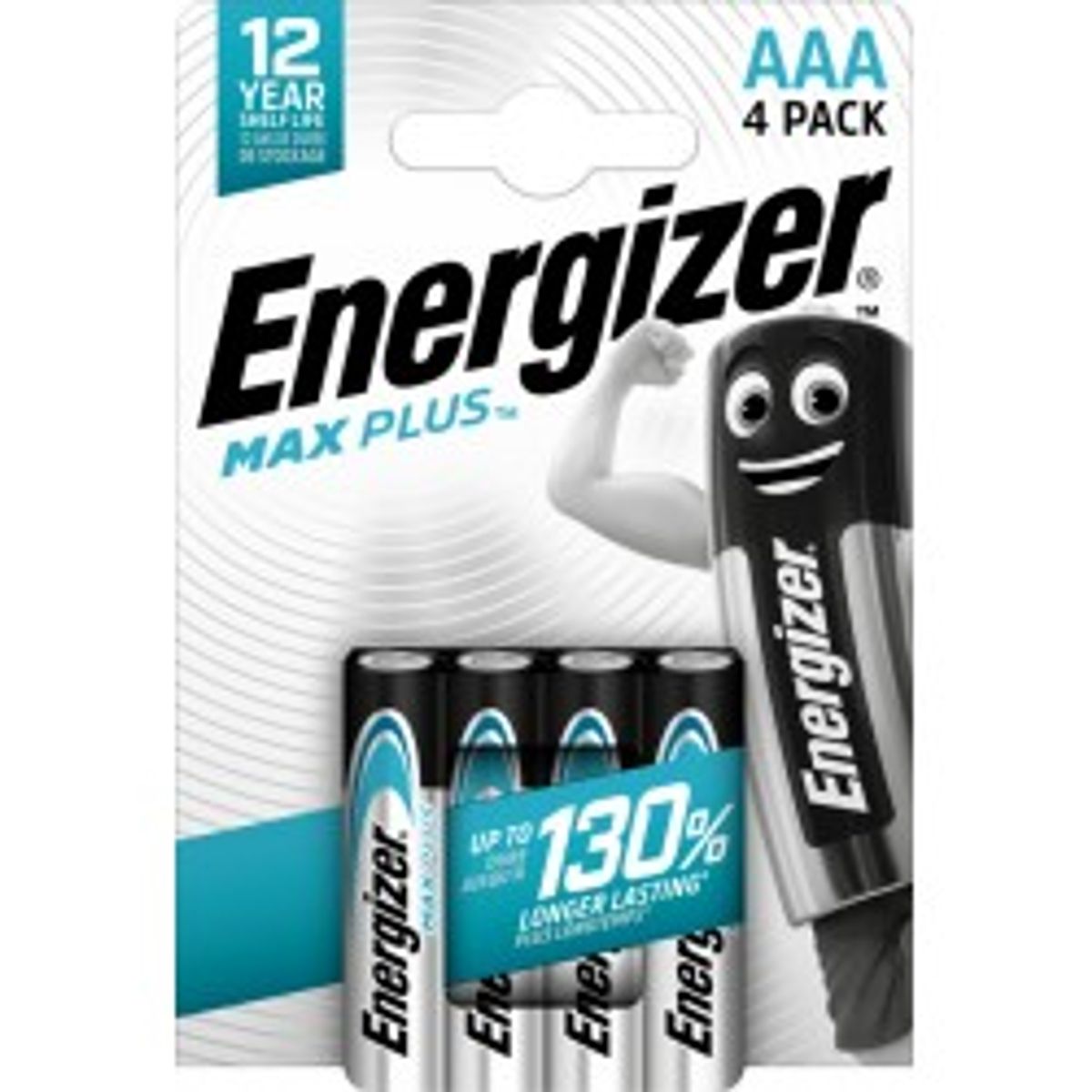 Energizer Max Plus AAA 4-Pack - Batteri