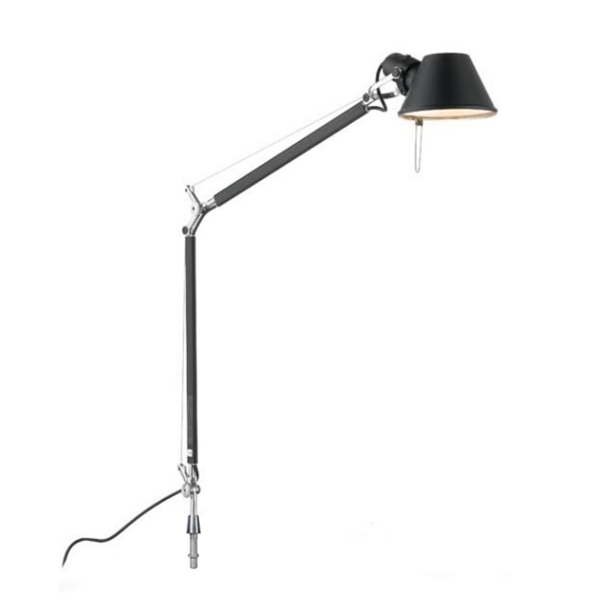 Tolomeo Mini bordlampe, sort bordbolt