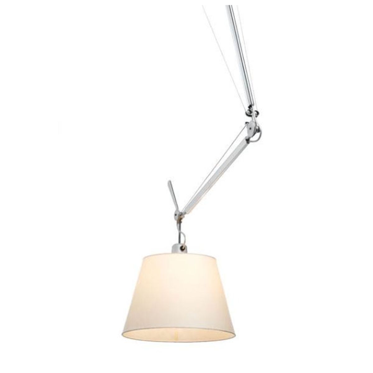 Outlet/ reservedel: Tolomeo Sospensione Decentrata pendel, uden skærm (2.sortering)