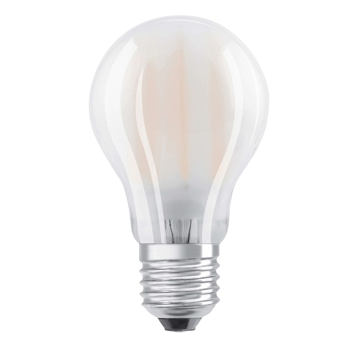 Osram LED-pære 4W E27 827, mat