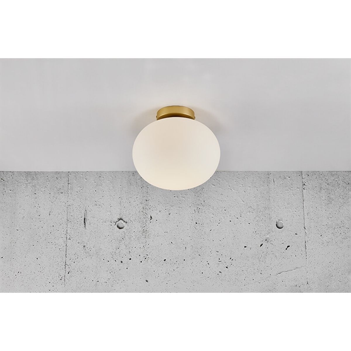 Alton loftlampe E27, opal