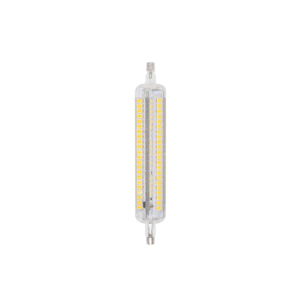 Outlet: SILI10 LED pære - 10W, 118mm, dæmpbar, 230V, R7S - Dæmpbar : Dæmpbar, Kulør : Varm