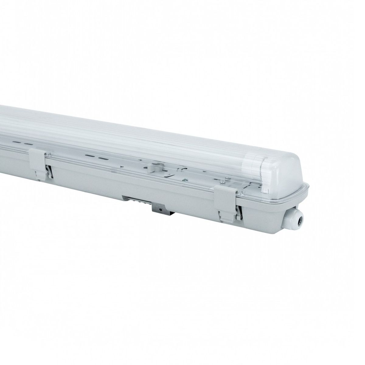 Limea H LED armatur G13 - uden lyskilde, vandtæt, 1x60, 250V, IP65, 710x75x90 mm, grå