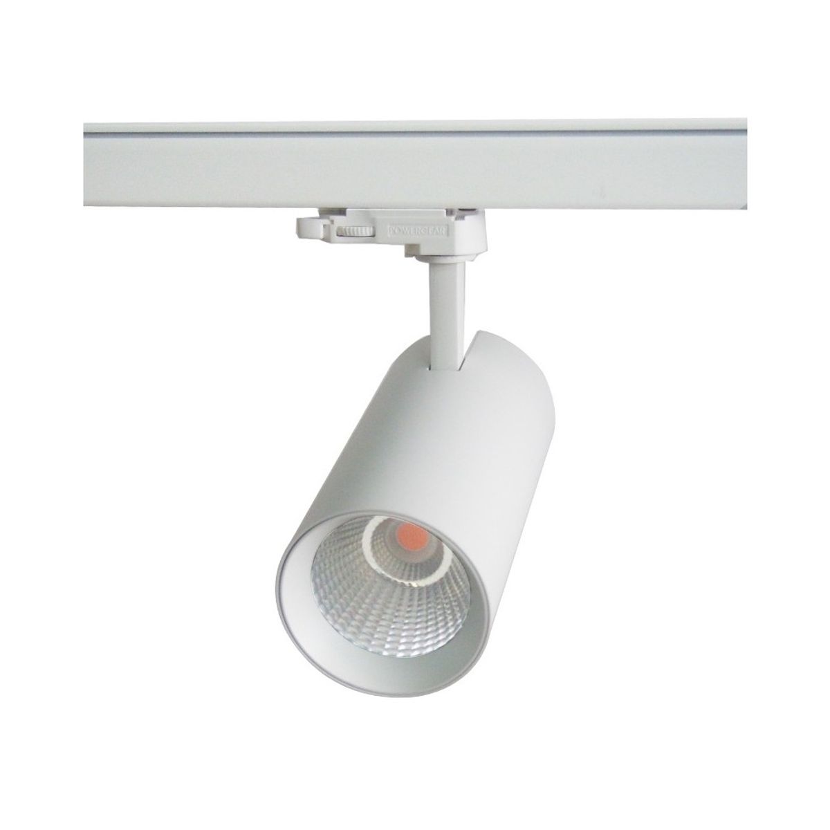 LEDlife hvid skinnespot 30W - 130lm/w, RA90, 3900lm, Flicker free, 3-faset - Kulør : Neutral, Spredning : 38°