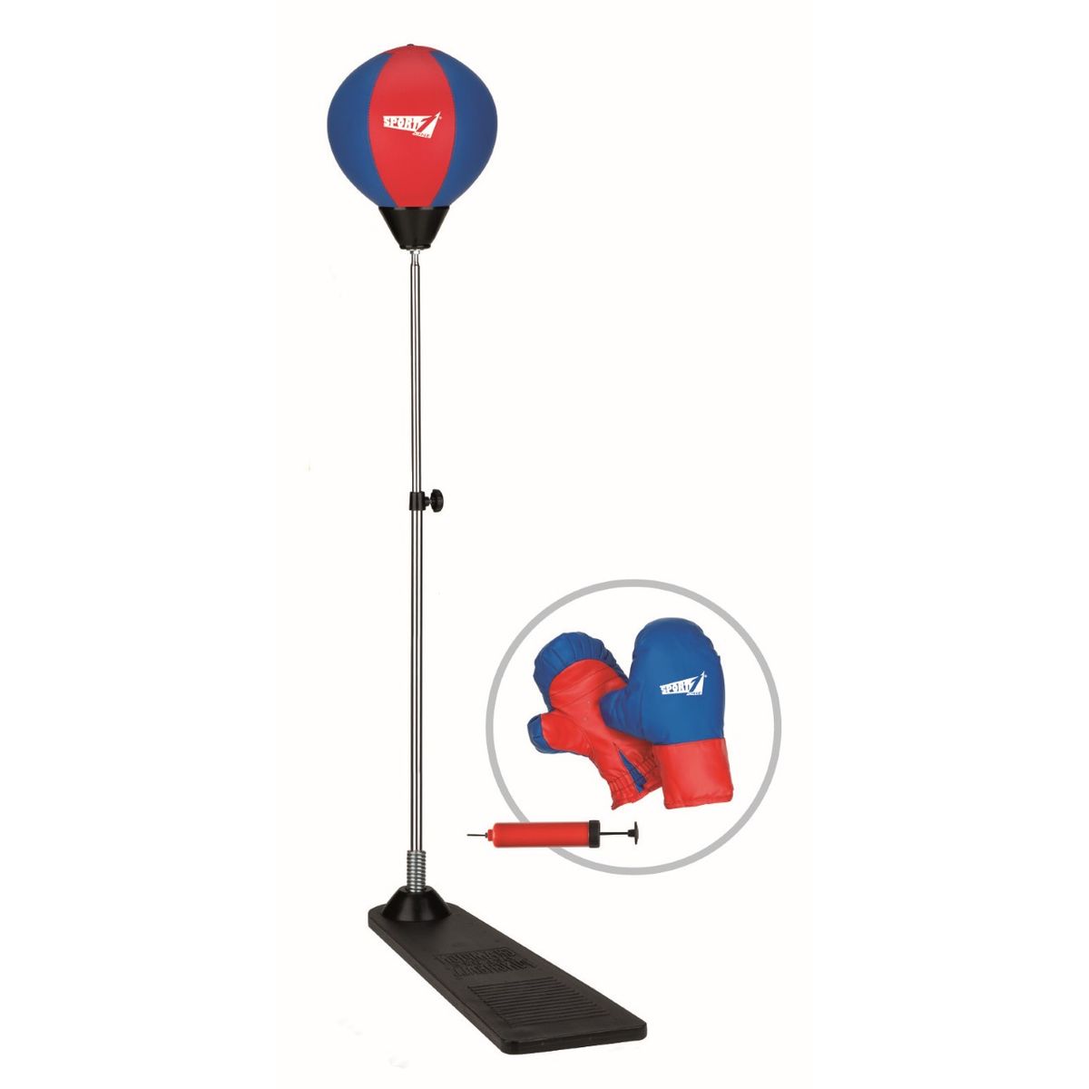 Sport1 Boksebold 90-125cm + Boksehandsker