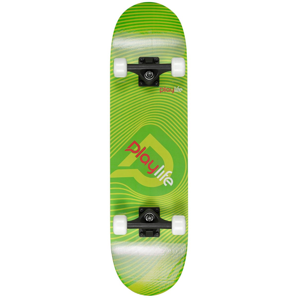 Playlife Illusion Green Skateboard til børn