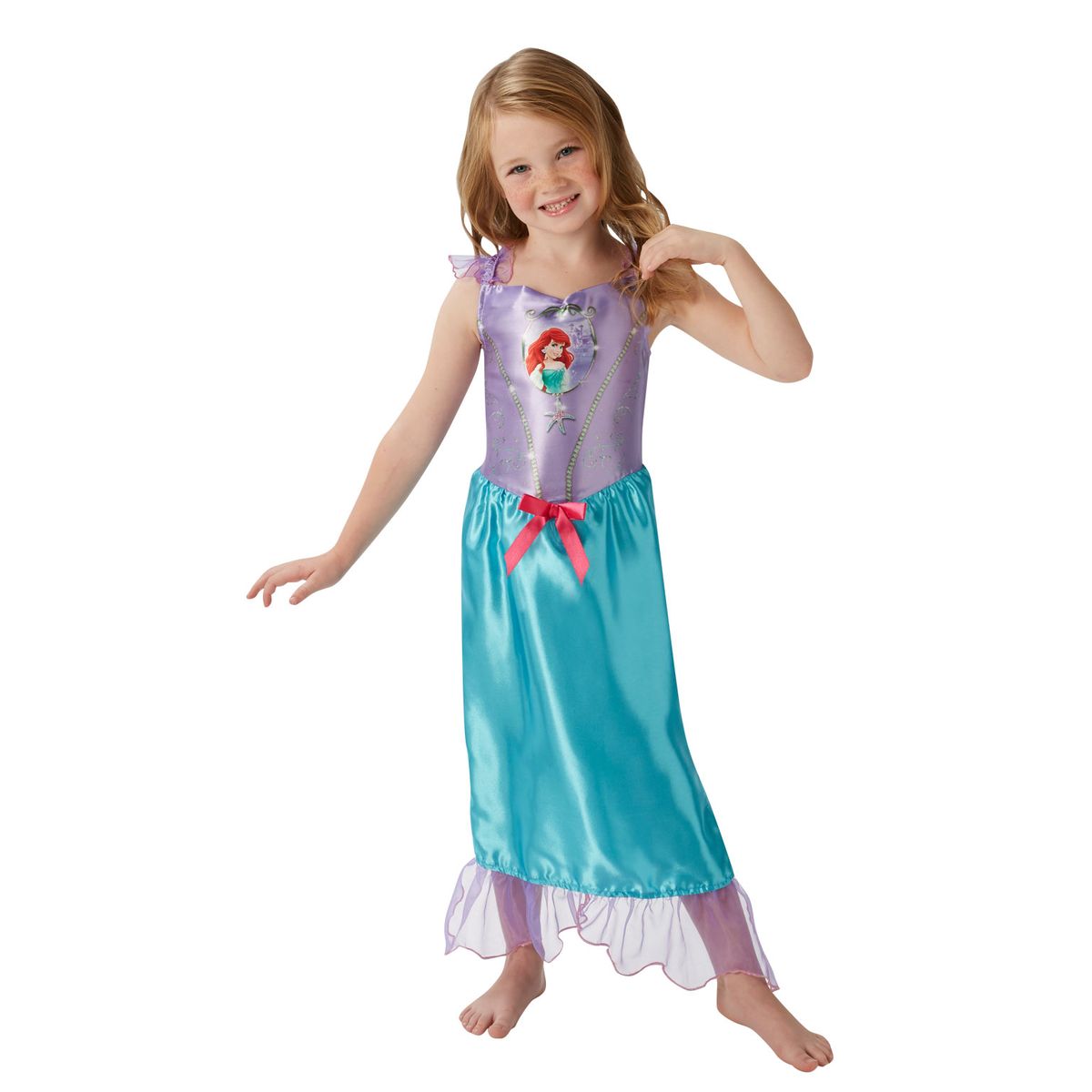 Disney Prinsesse Ariel Kostume til børn(Str. 128)