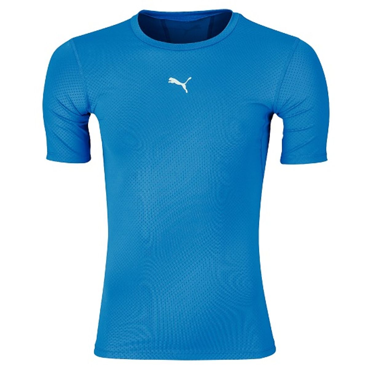 Puma compression tee short sleeve - blue-L