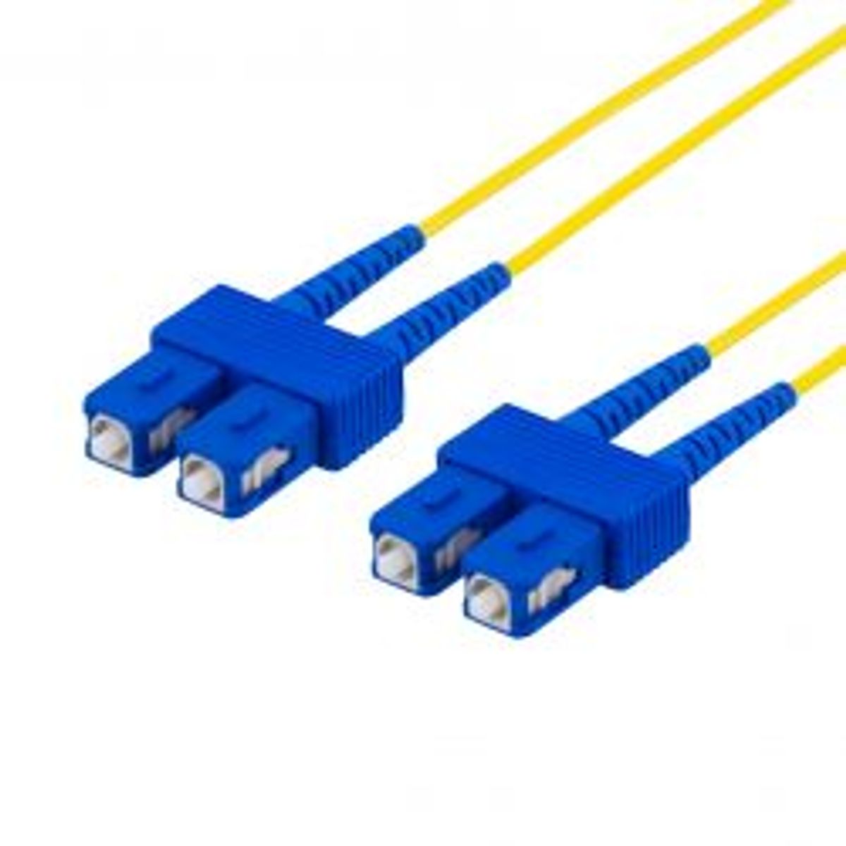 Deltaco Os2 Fiber Cable, Sc - Sc, Duplex, Singlemode, 1,5m