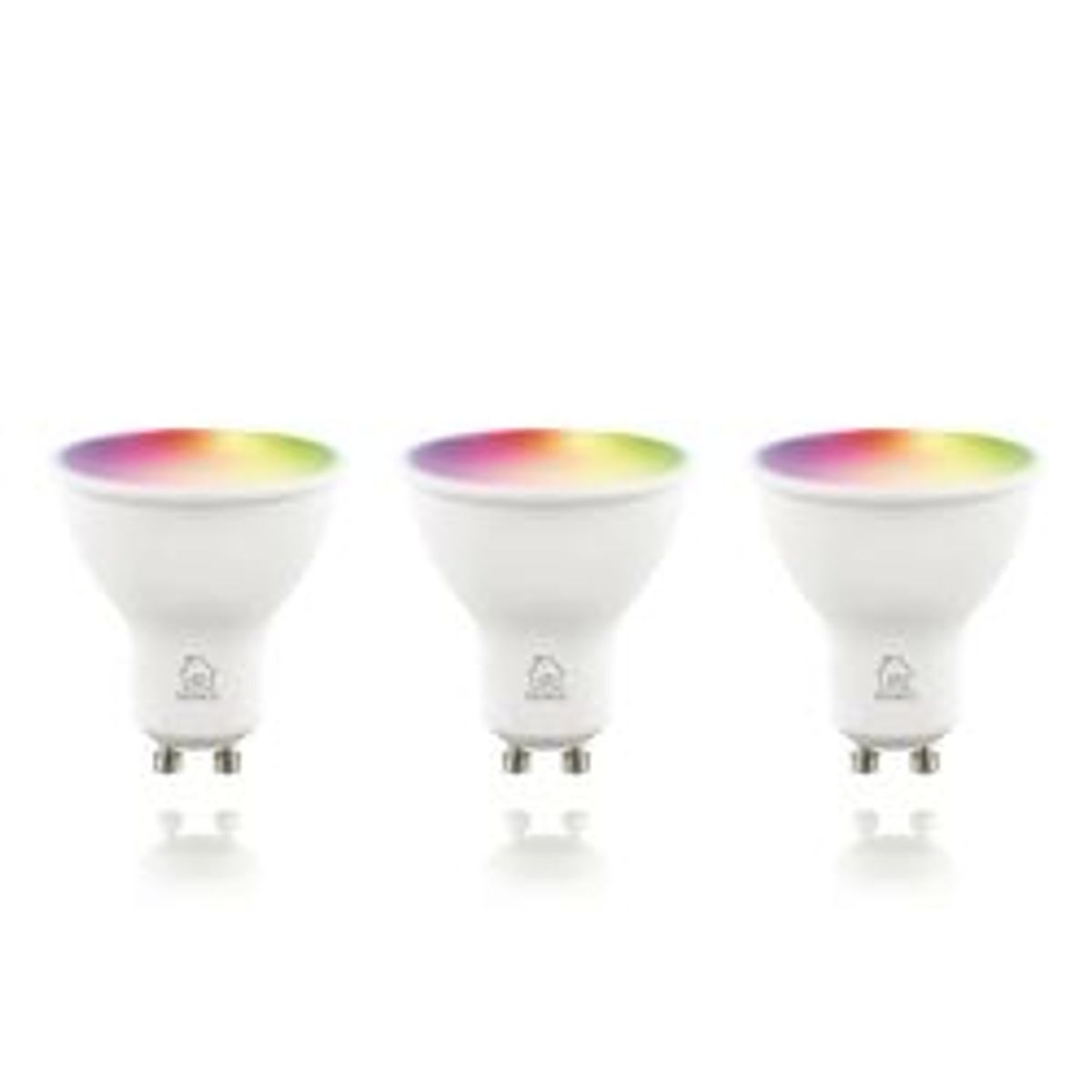 Deltaco Smart H Led Lamp 3pack Gu10 Wifi 2.4ghz 5w 470lm Dim - Pære