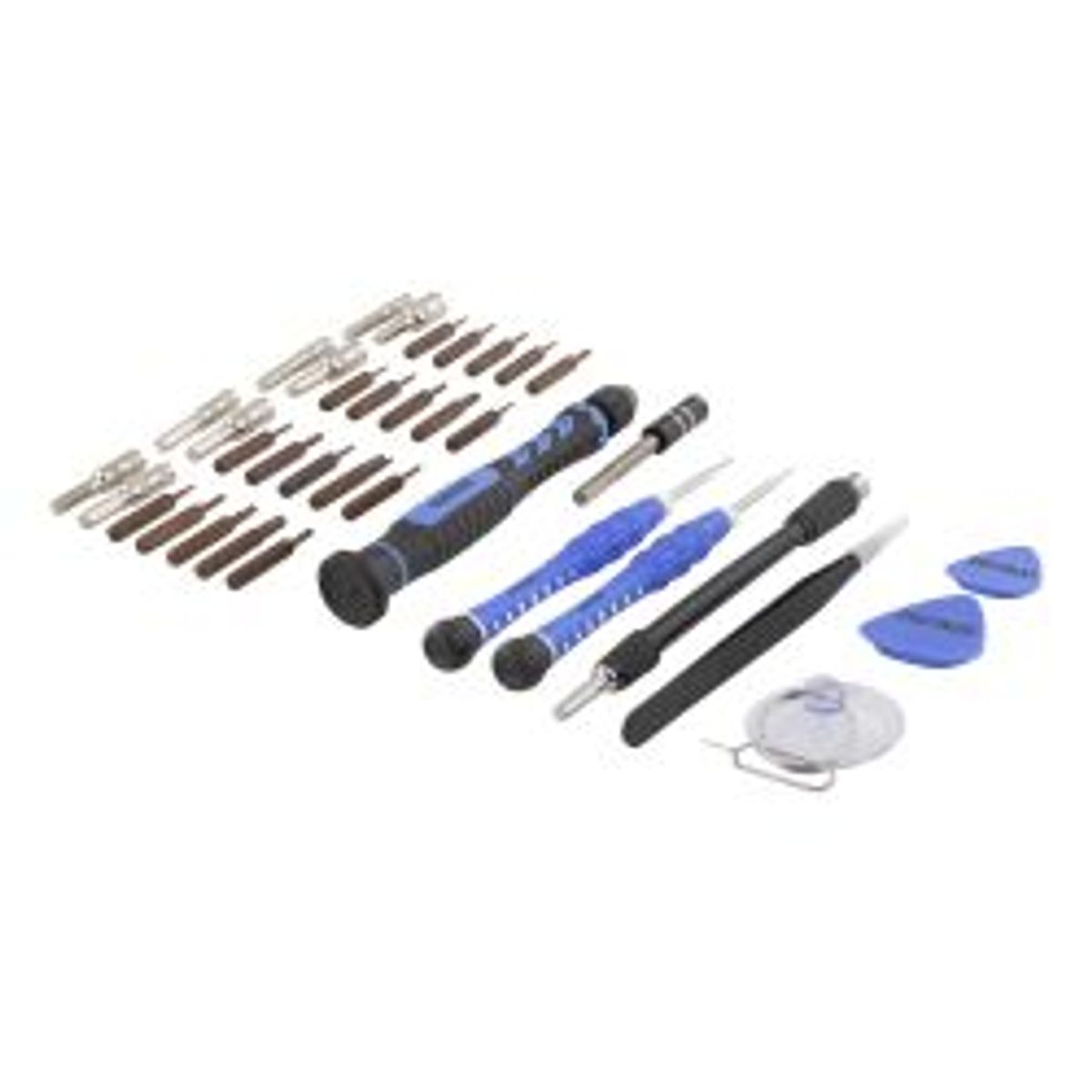 Deltaco Smartphone Repair Kit, 38 Pcs, Precision Crv, Blue - Værktøj