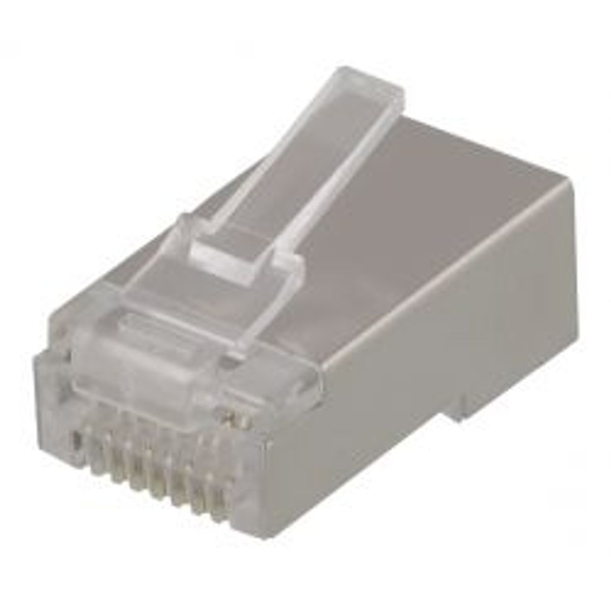 Deltaco Rj45 Connector For Patch Cable, Cat6, Shielded, 20pcs - Tilbehør til computer