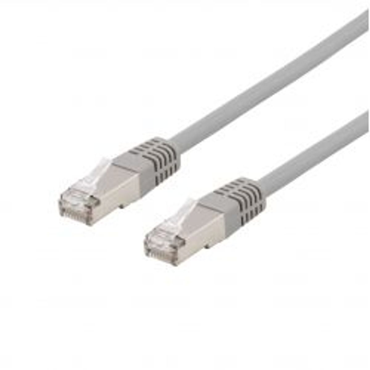 Deltaco S/ftp Cat6 Patch Cable, Lszh, 7m, Grey