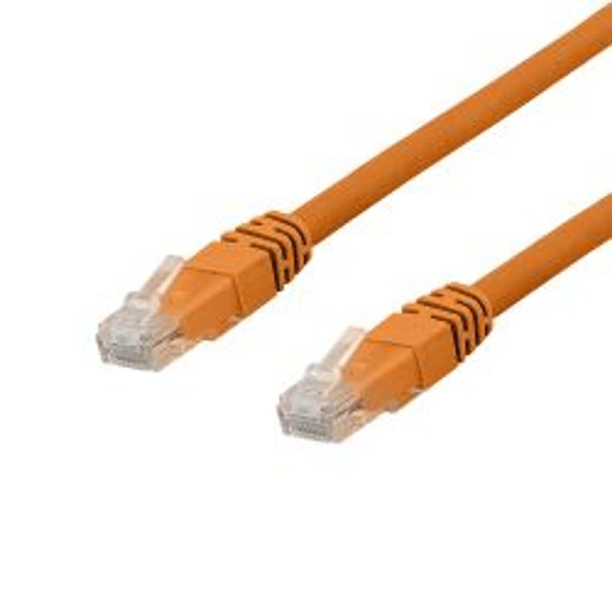 Deltaco U/utp Cat6a Patch Cable, Lszh, 5m, Orange