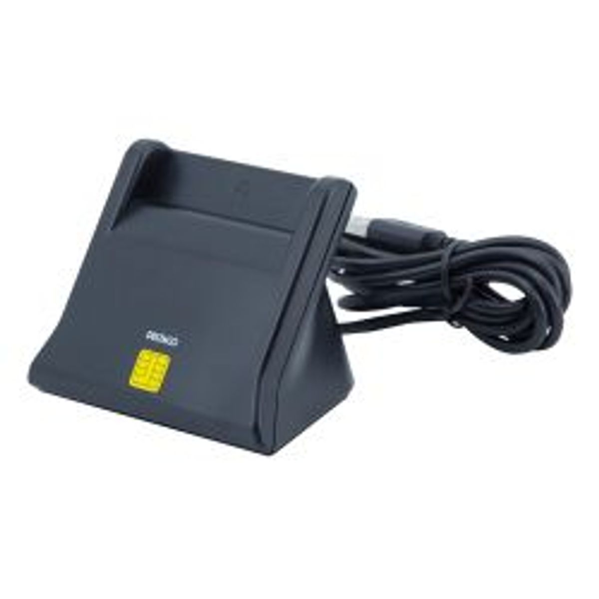 Deltaco Ucr-156 Smart Card Reader, Usb, Black - Tilbehør til computer