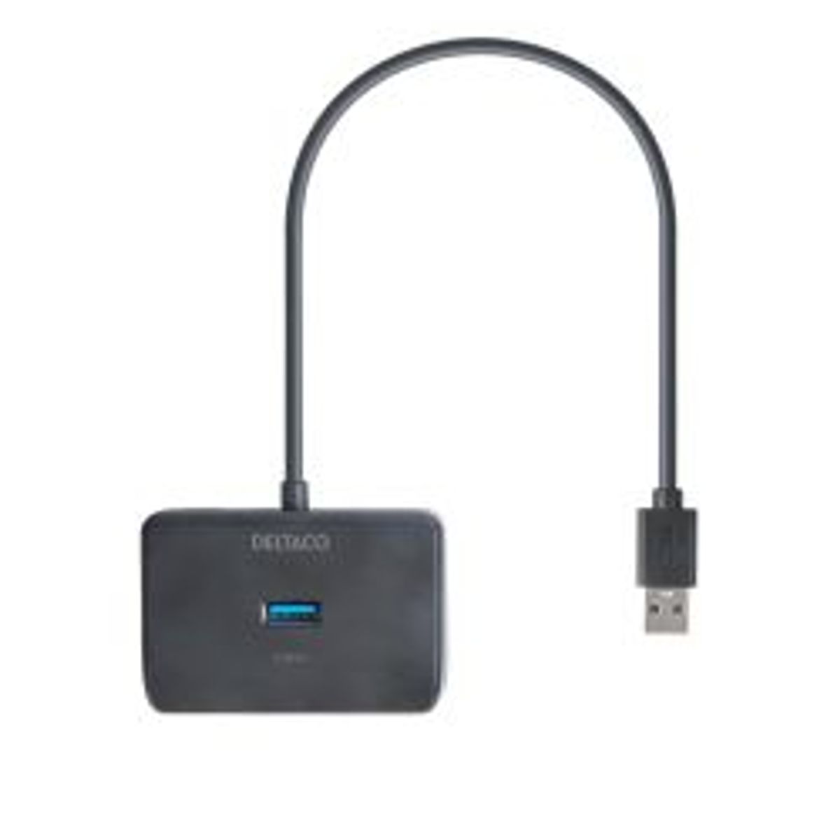 Deltaco Usb-a Hub, 5 Gbps, 4x Usb-a, Black - Tilbehør til computer