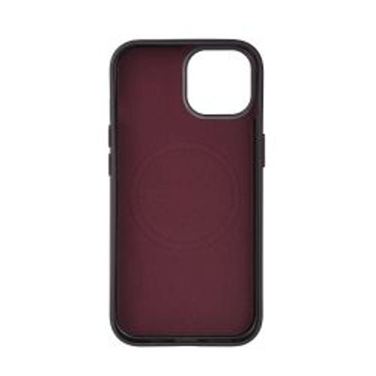 Essentials Iphone 15 Mag Compatible Back Cover, Soft Surface, Mulberry