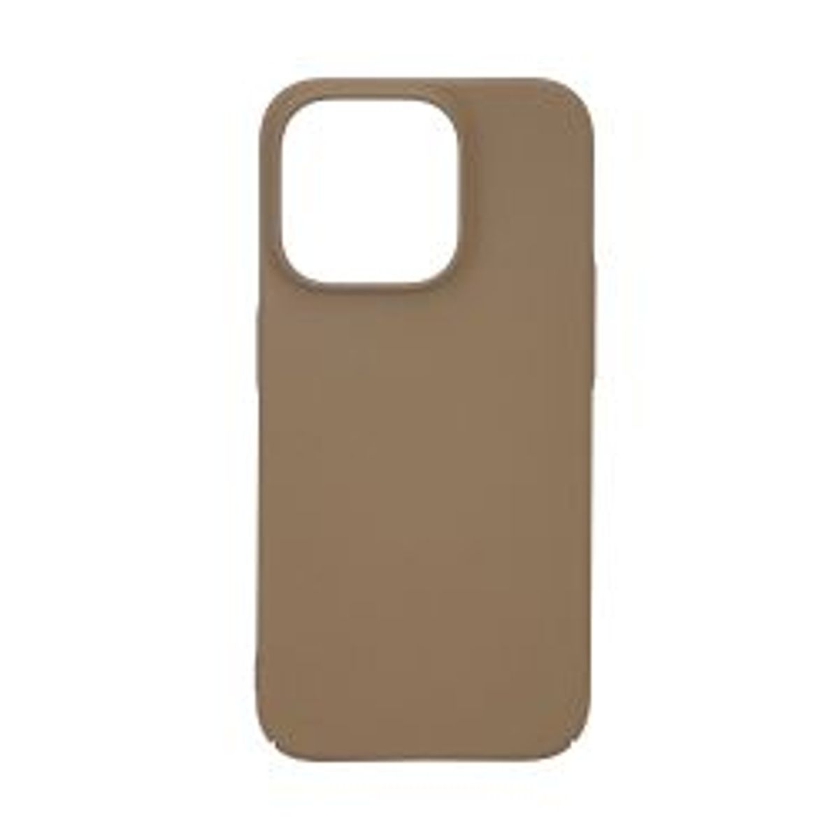 Essentials Iphone 15 Pro Sand Bursted Back Cover, Beige