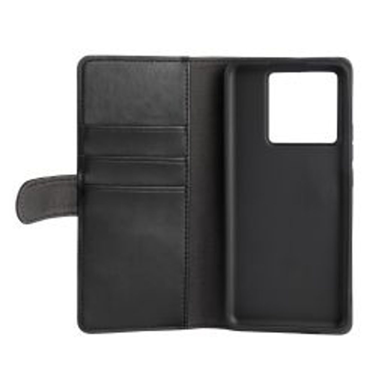 Essentials Xiaomi 13t Pro Pu Wallet, 3 Cards, Black