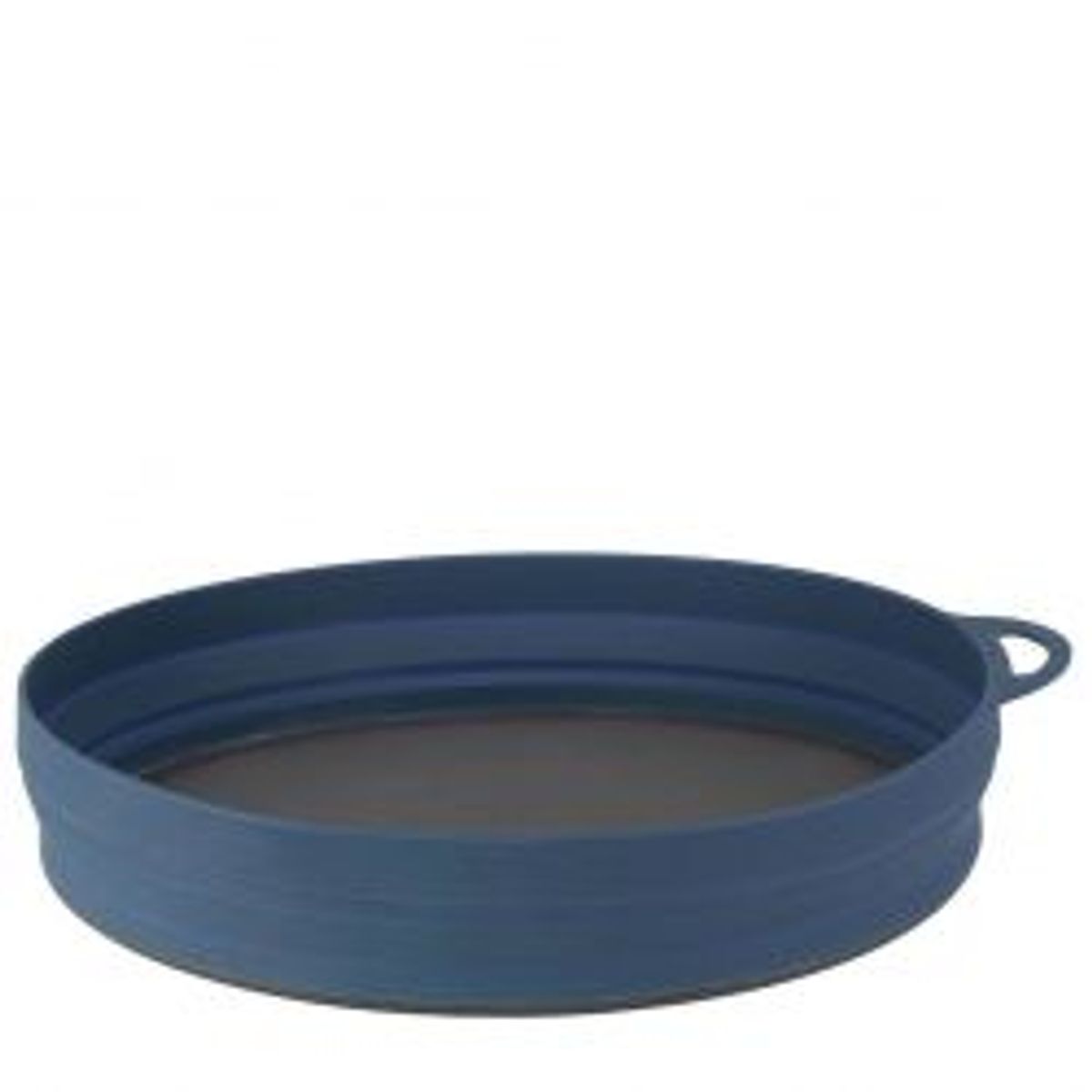 Lifeventure Silicone Ellipse Flexi-plate, Navy - Tallerken