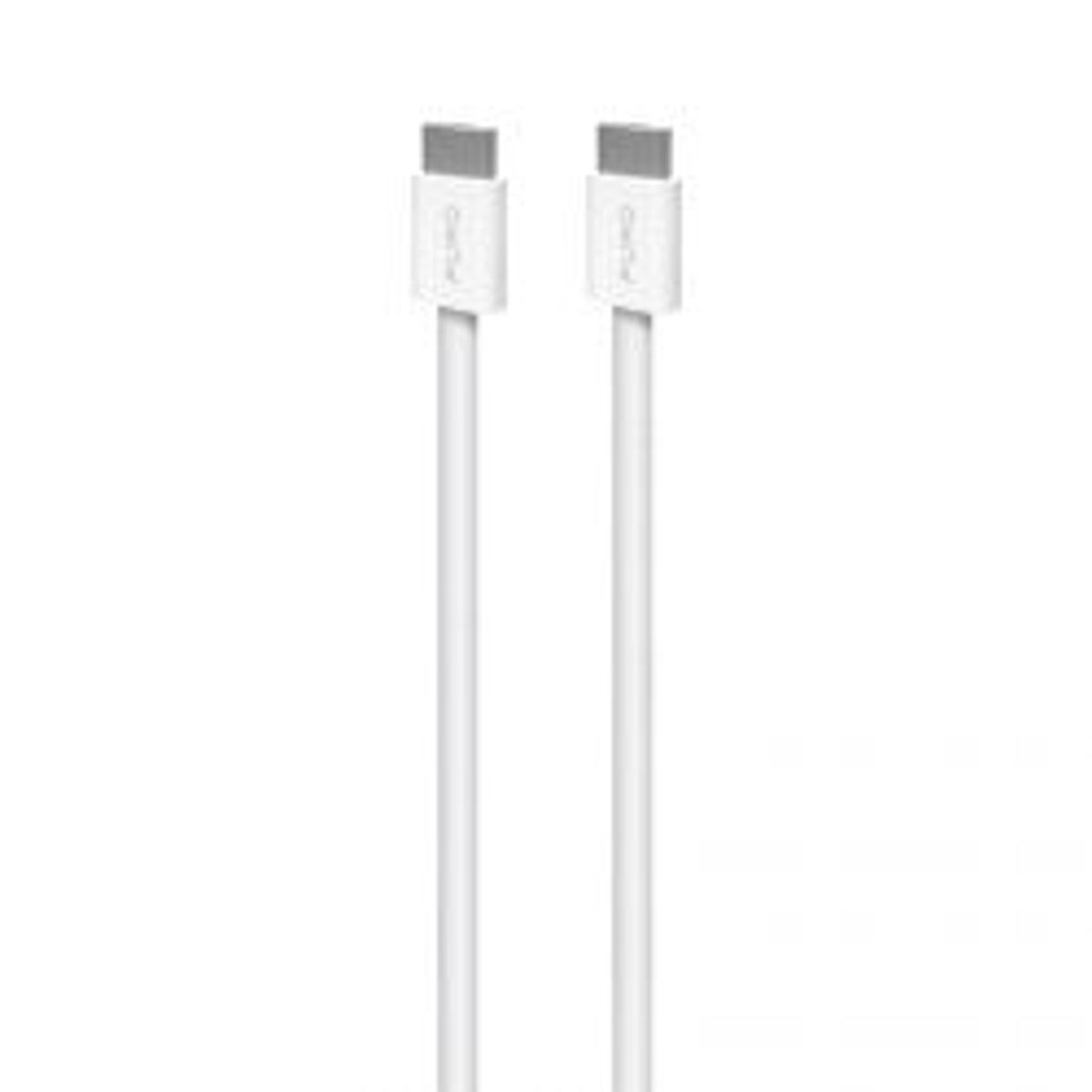 Puro Braided Cable Fabk4 Usb-c To Usb-c, 1.5m 60w 480mbps, White