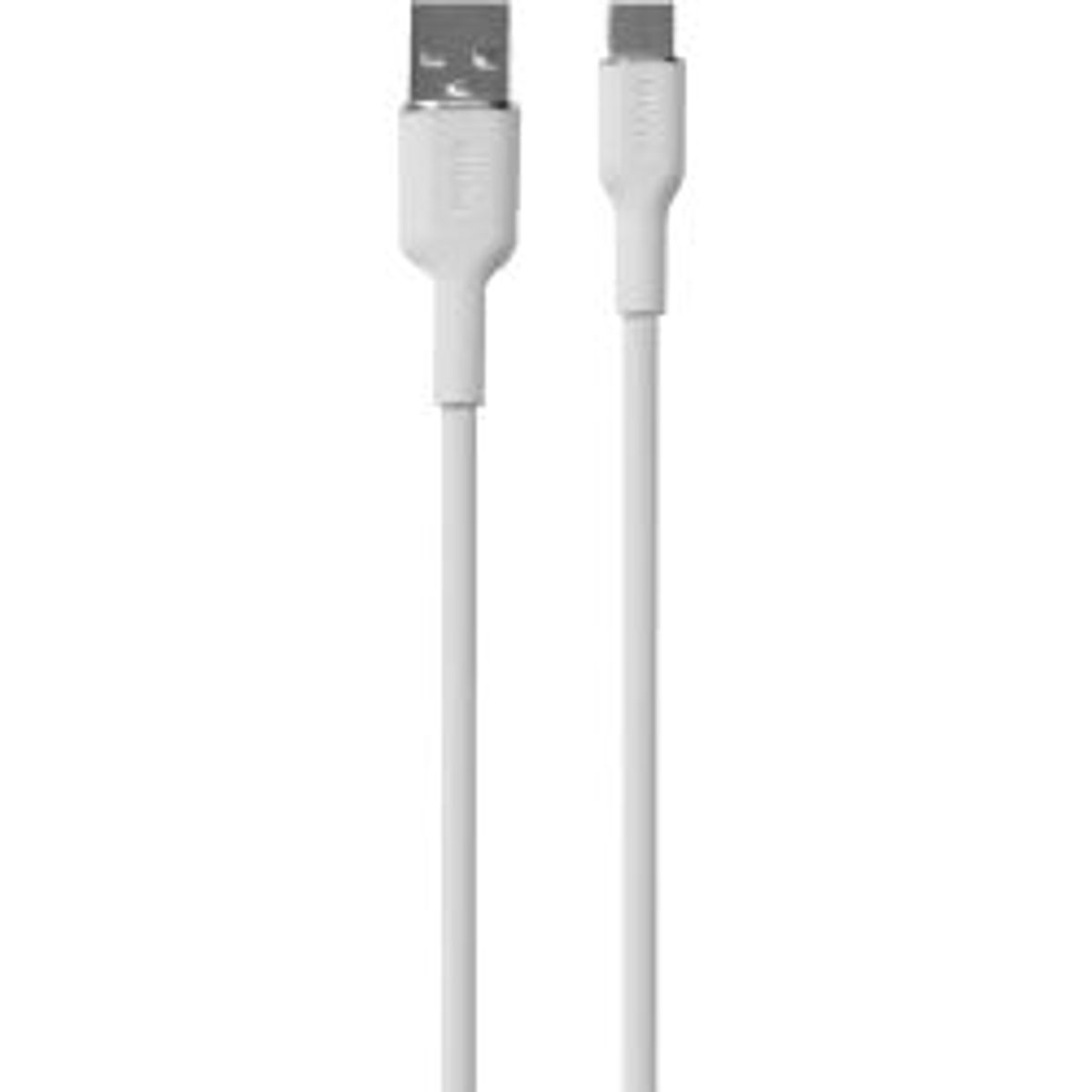 Puro Icon Soft Cable Usb-a To Usb-c, 1.5m, White