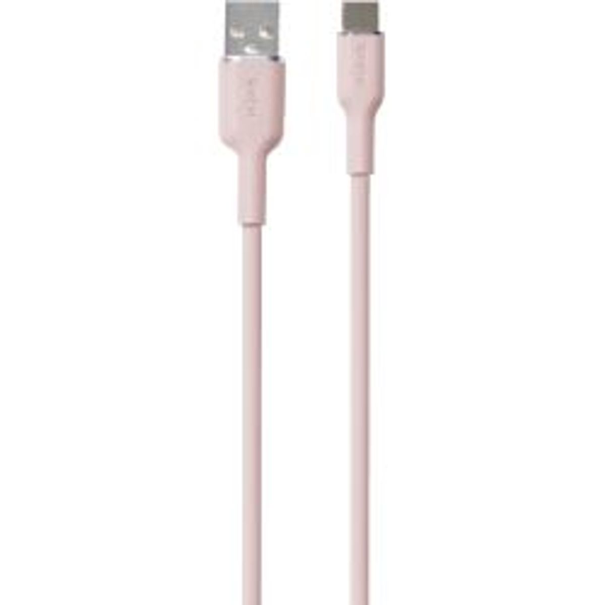 Puro Icon Soft Cable Usb-a To Usb-c, 1.5m, Pink