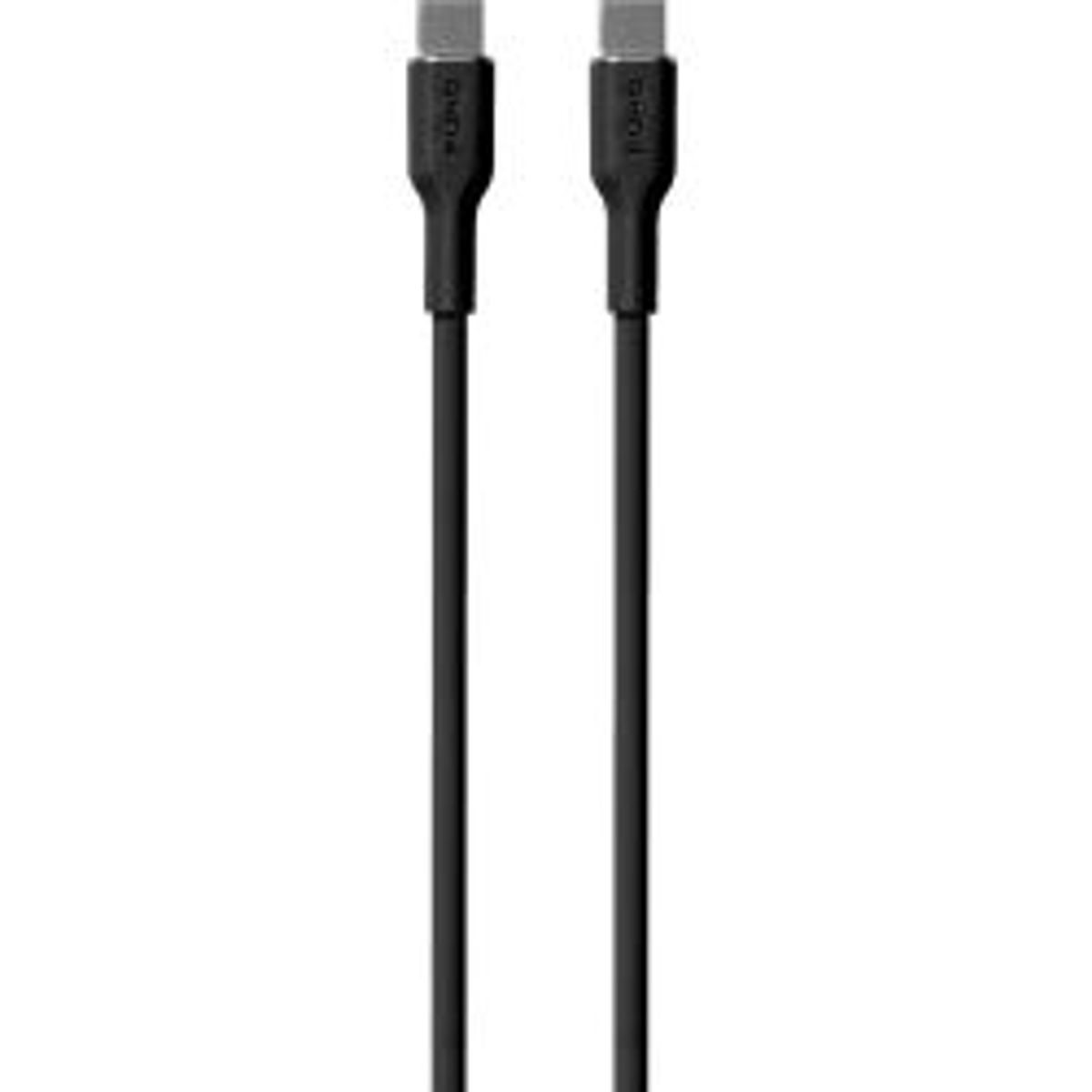 Puro Icon Soft Cable Usb-c To Usb-c, 1.5m, Black