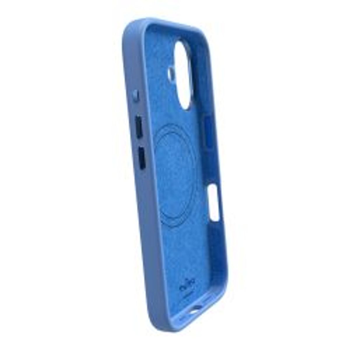 Puro Iphone 16 Silicone Cover Icon Mag Pro, Blue - Mobilcover