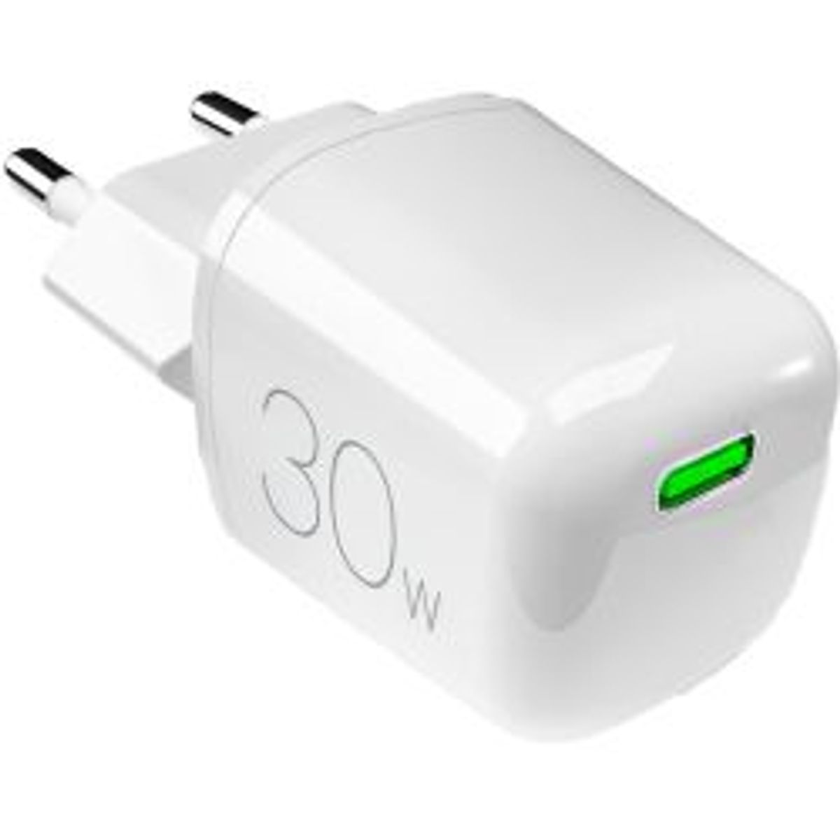 Puro Wall Charger Gan 30w 1xusb-c, White