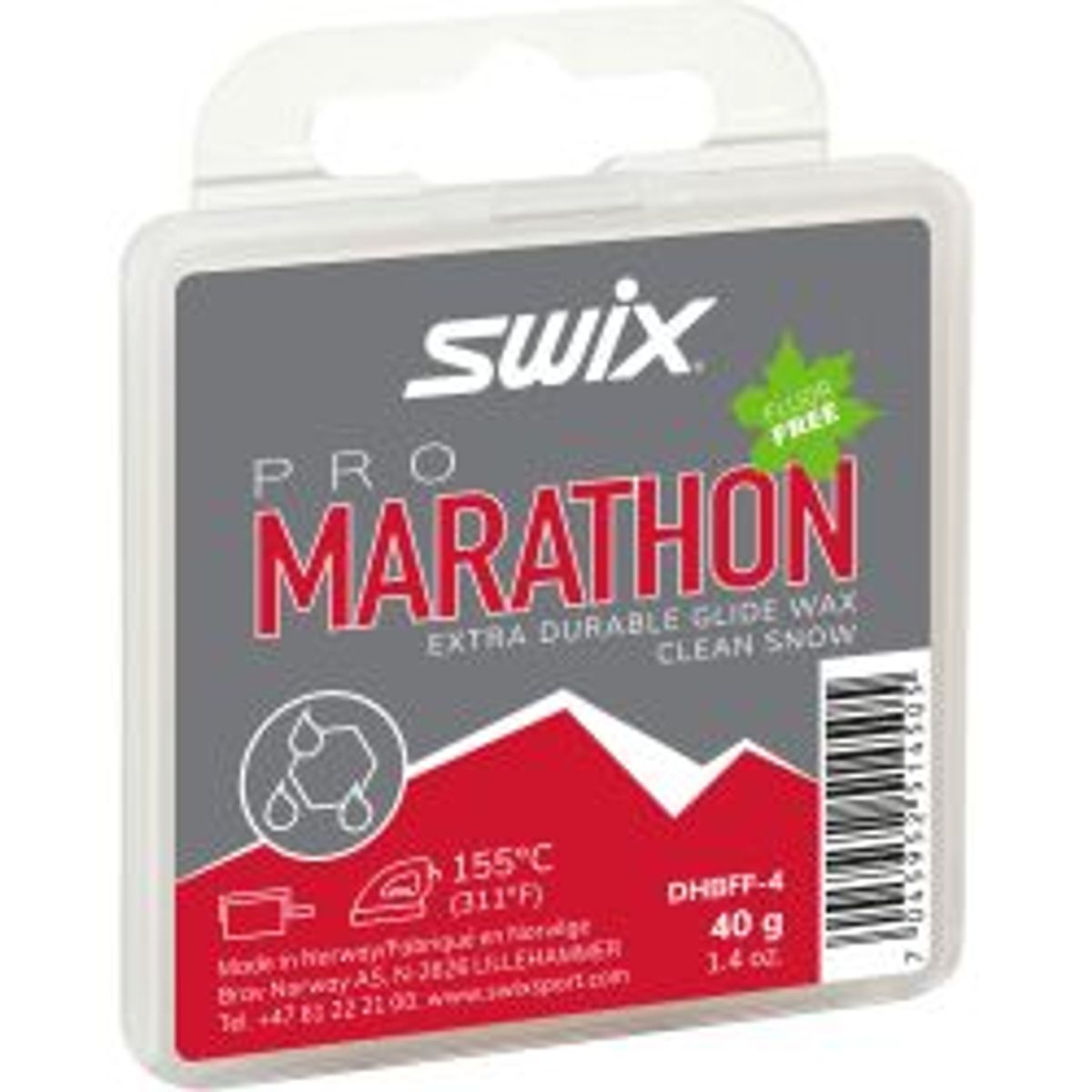 Swix Marathon Black, 40g - Skiudstyr