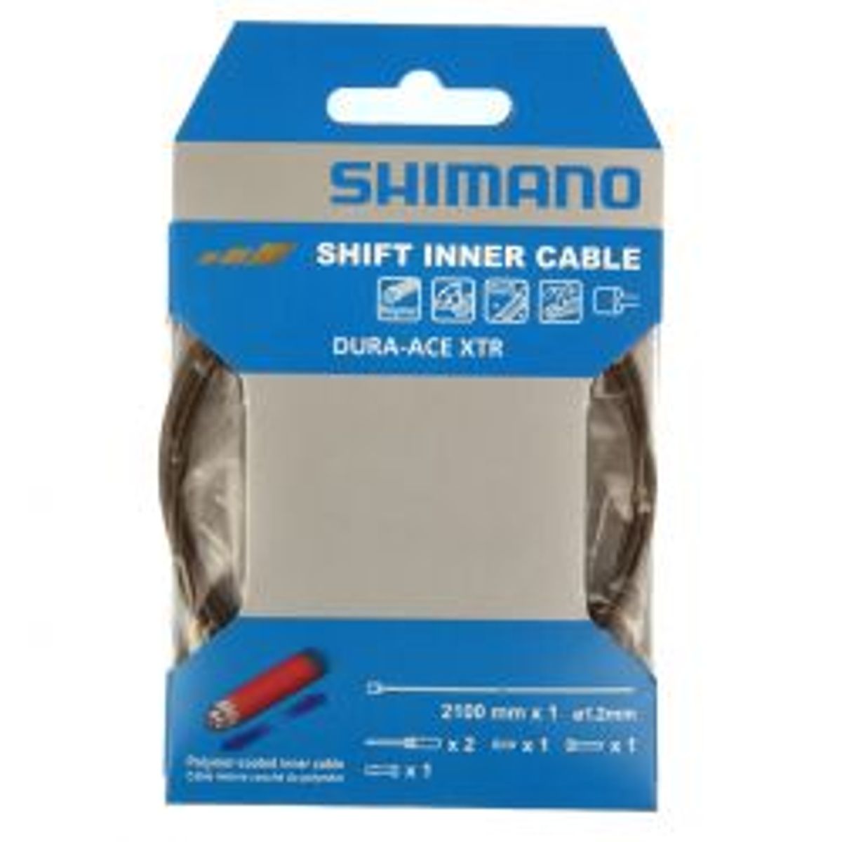 Shimano Gearkabel Racer Da9000 1 Stk. 1,2x2100mm Polymer - Cykelreservedele