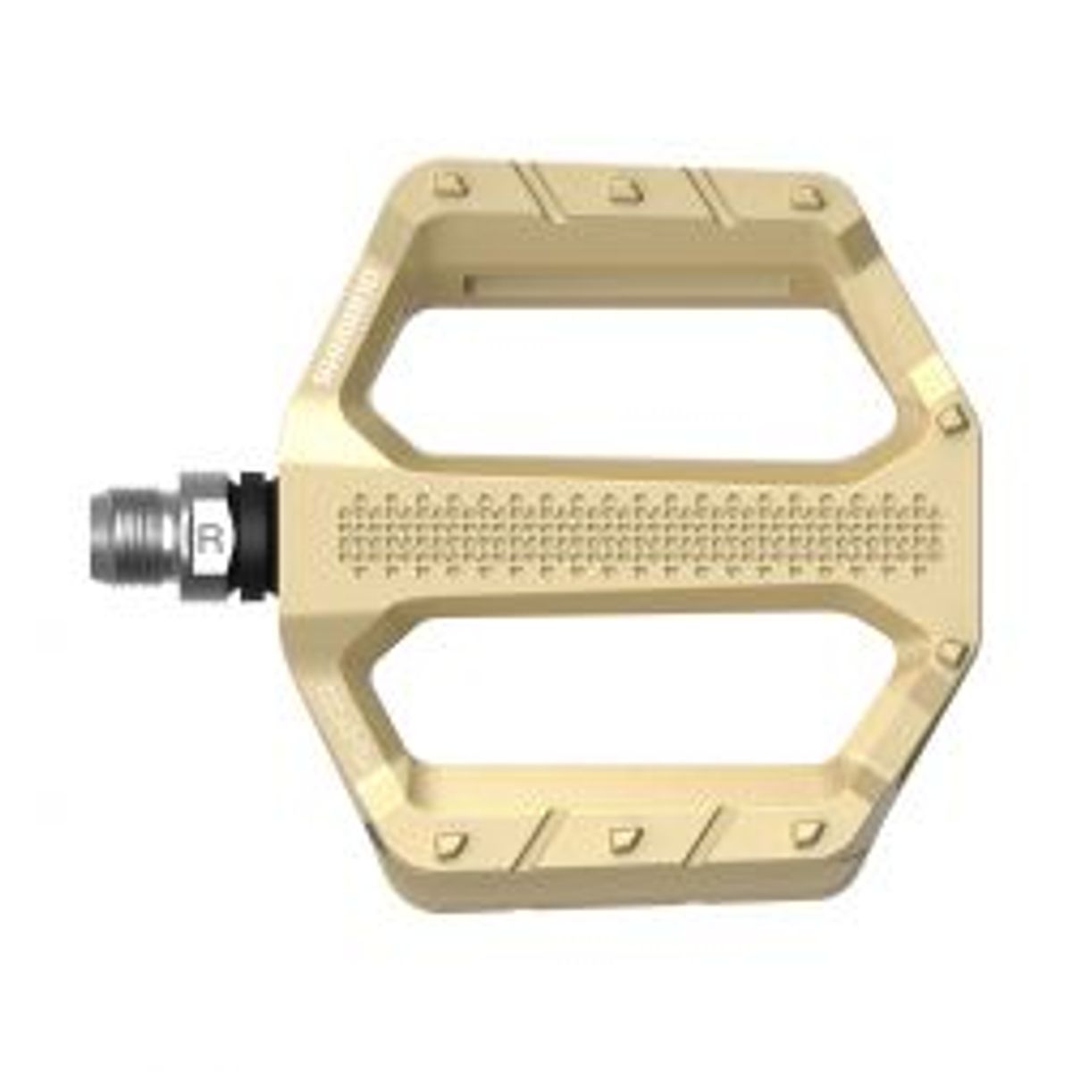 Shimano Pedal Flat For Explorer Pd-ef202 Gold - Cykelpedal