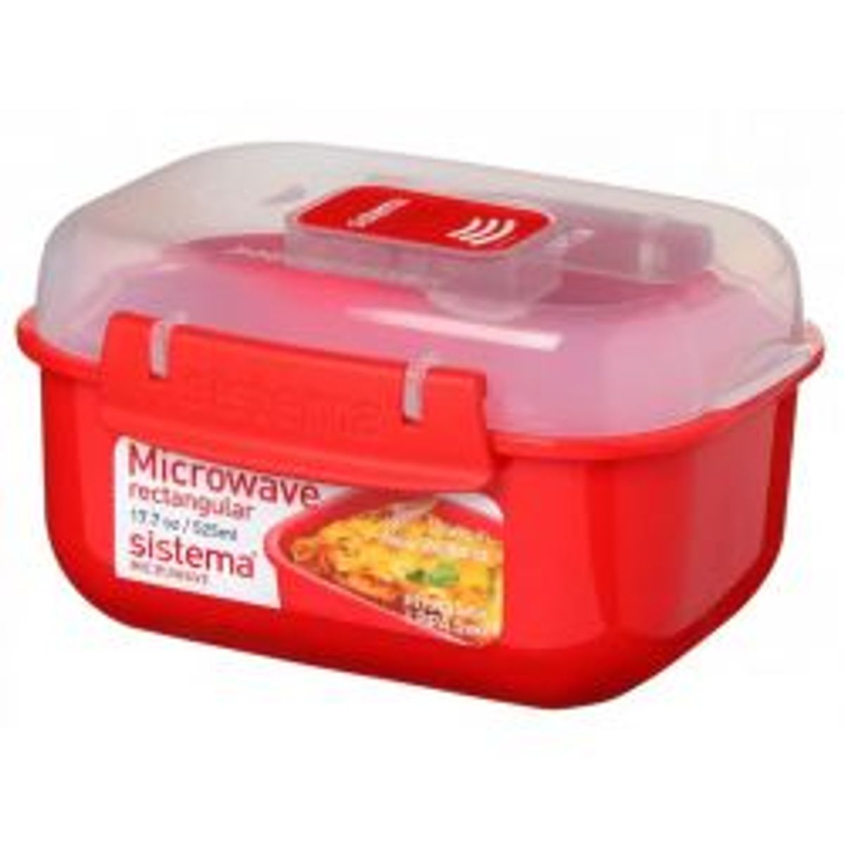 Sistema 525ml Rectangular Microwave - Tilbehør til køkken