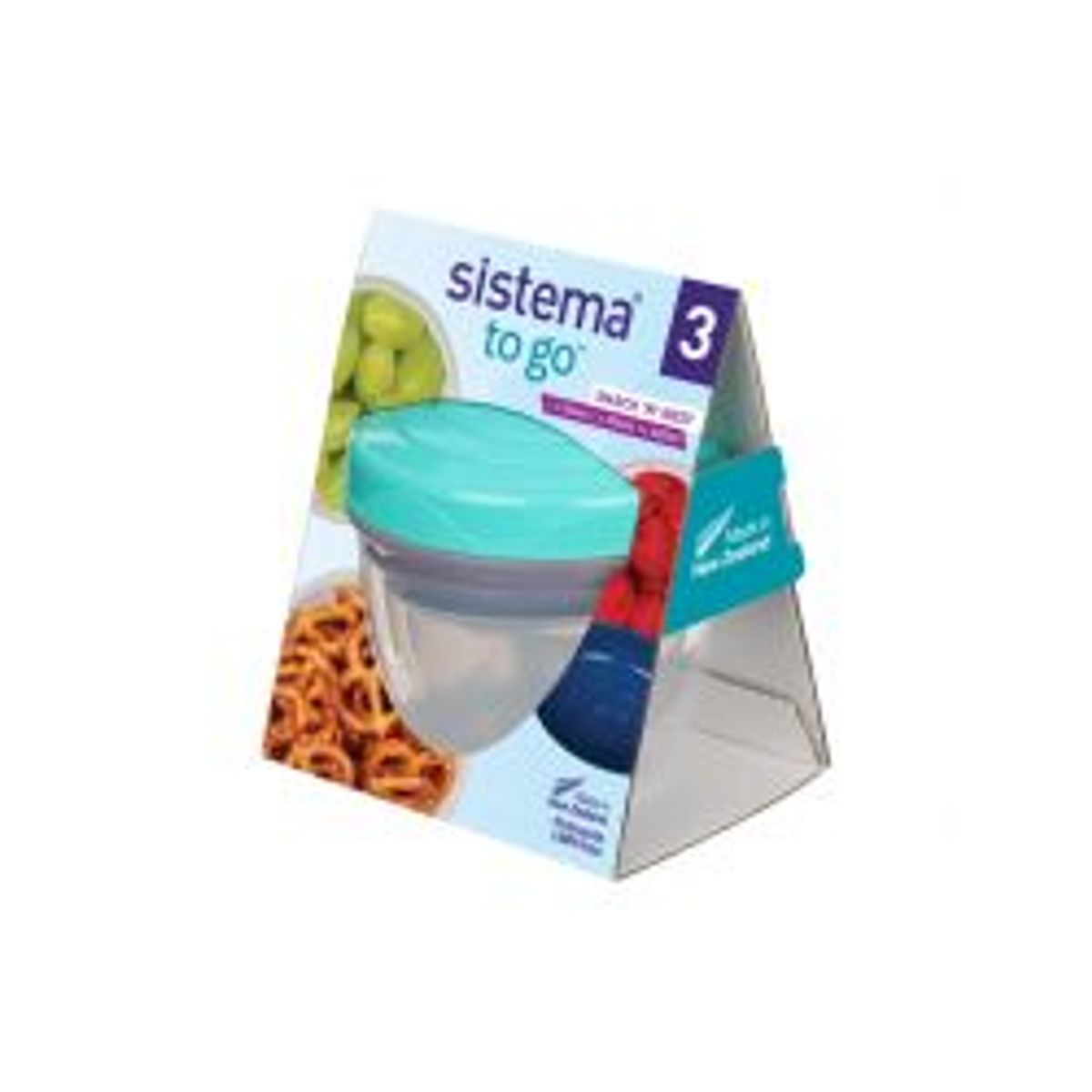 Sistema Snack 'n' Nest 3 Stk. Tray - Opbevaring