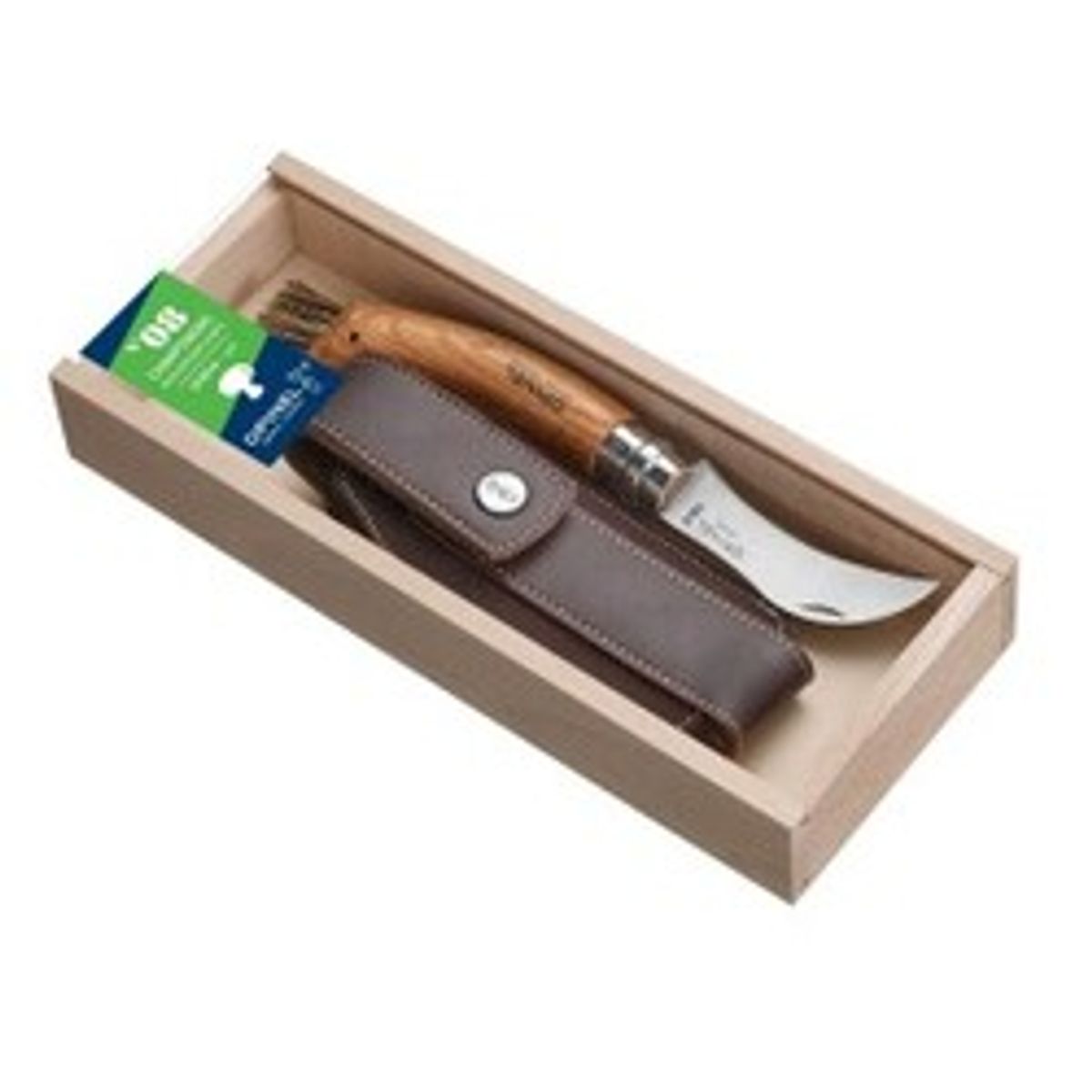 Opinel Svampekniv N °8, Eg, Giftbox