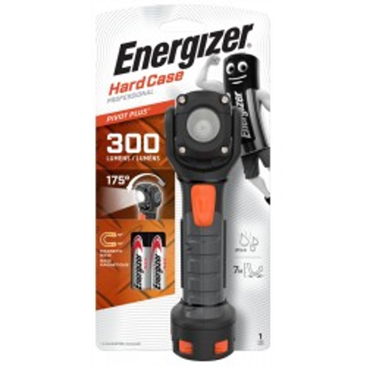 Energizer HARDCASE PIVOT 2AA - Lommelygte