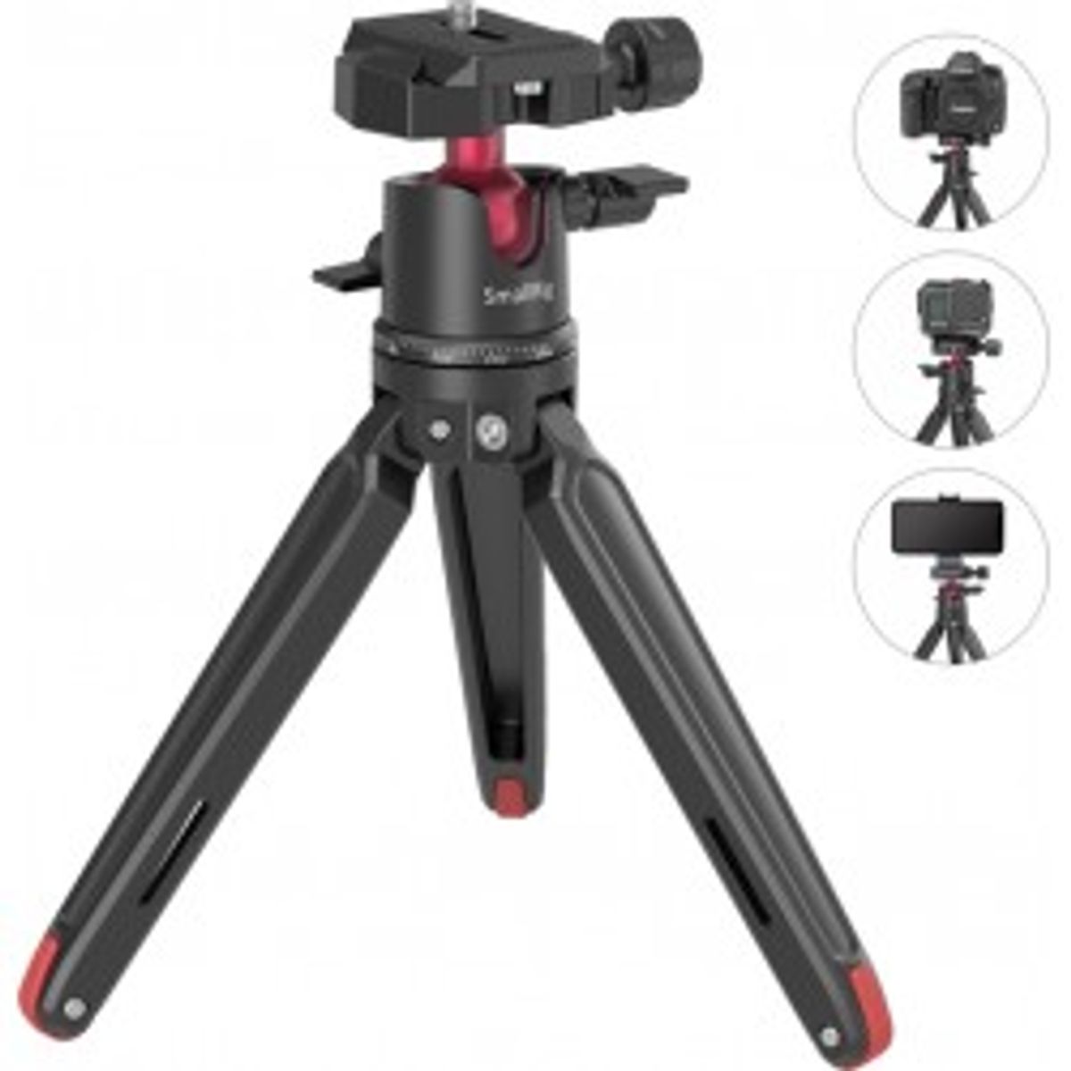 SmallRig 2664 Tabletop Minitripod with Panoramic Ballhead - Stativ