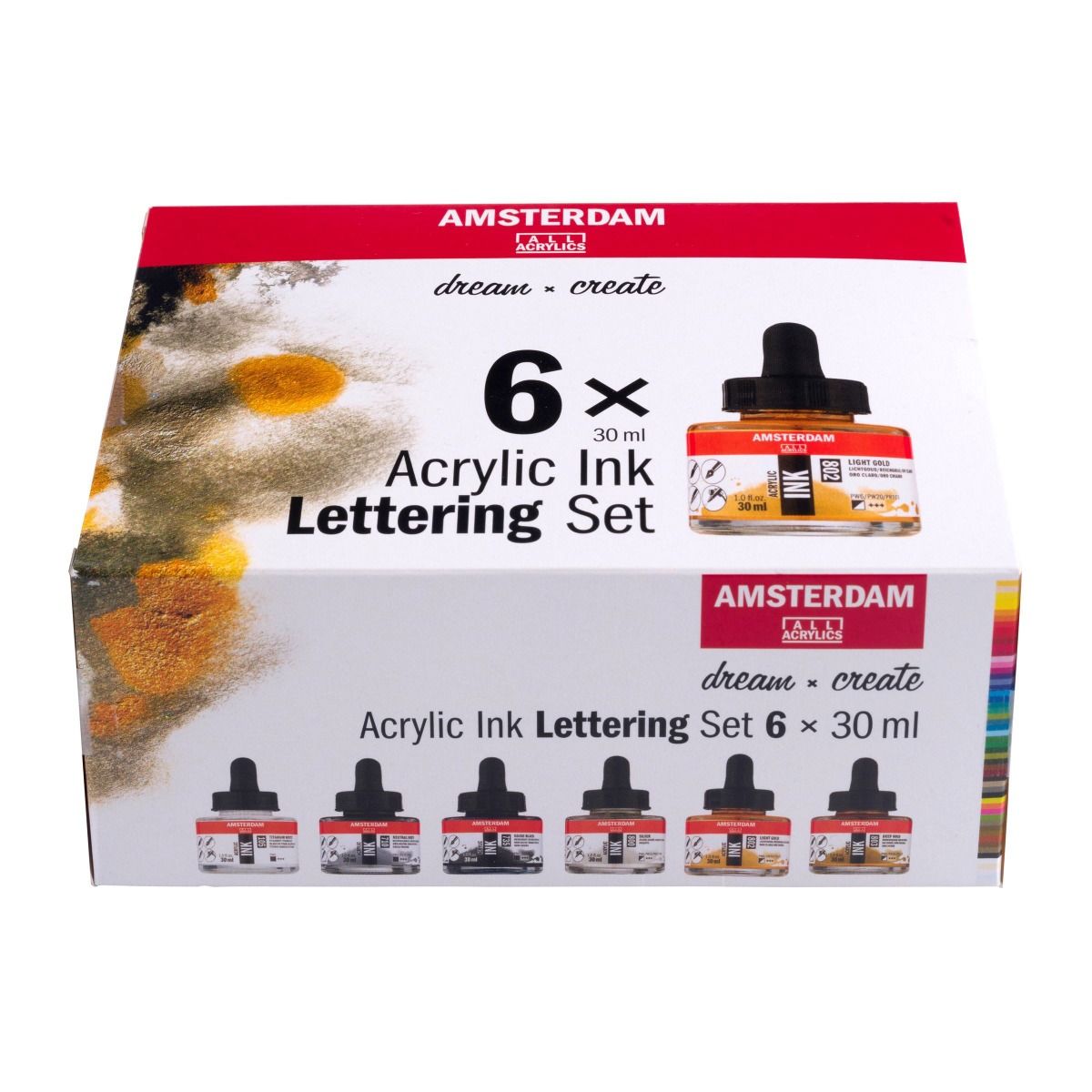 Amsterdam Ink - Lettering 6x30ml