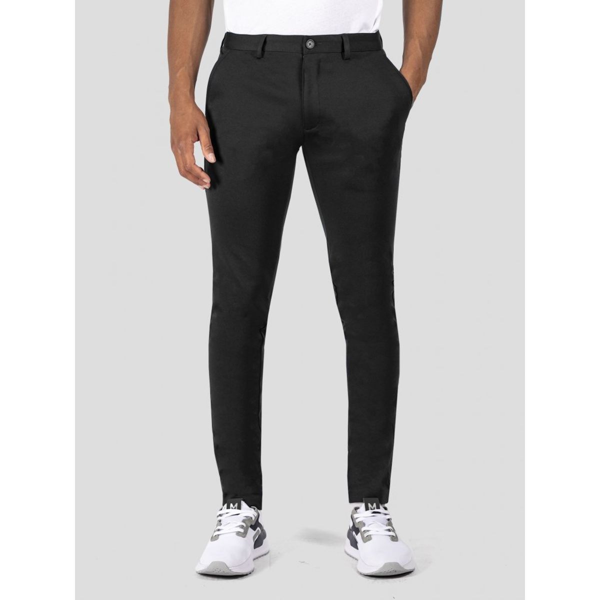 Performance pants i sort - Herre - 36/32 - Stretch bukser