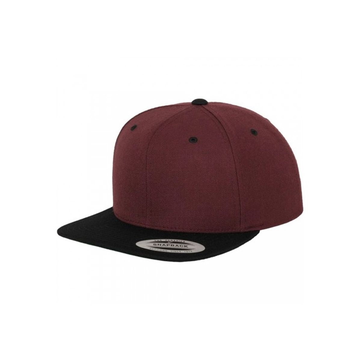 Flexfit Snapback Maroon Black