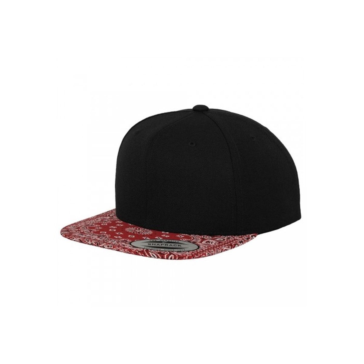 Flexfit Snapback Black Red Bd