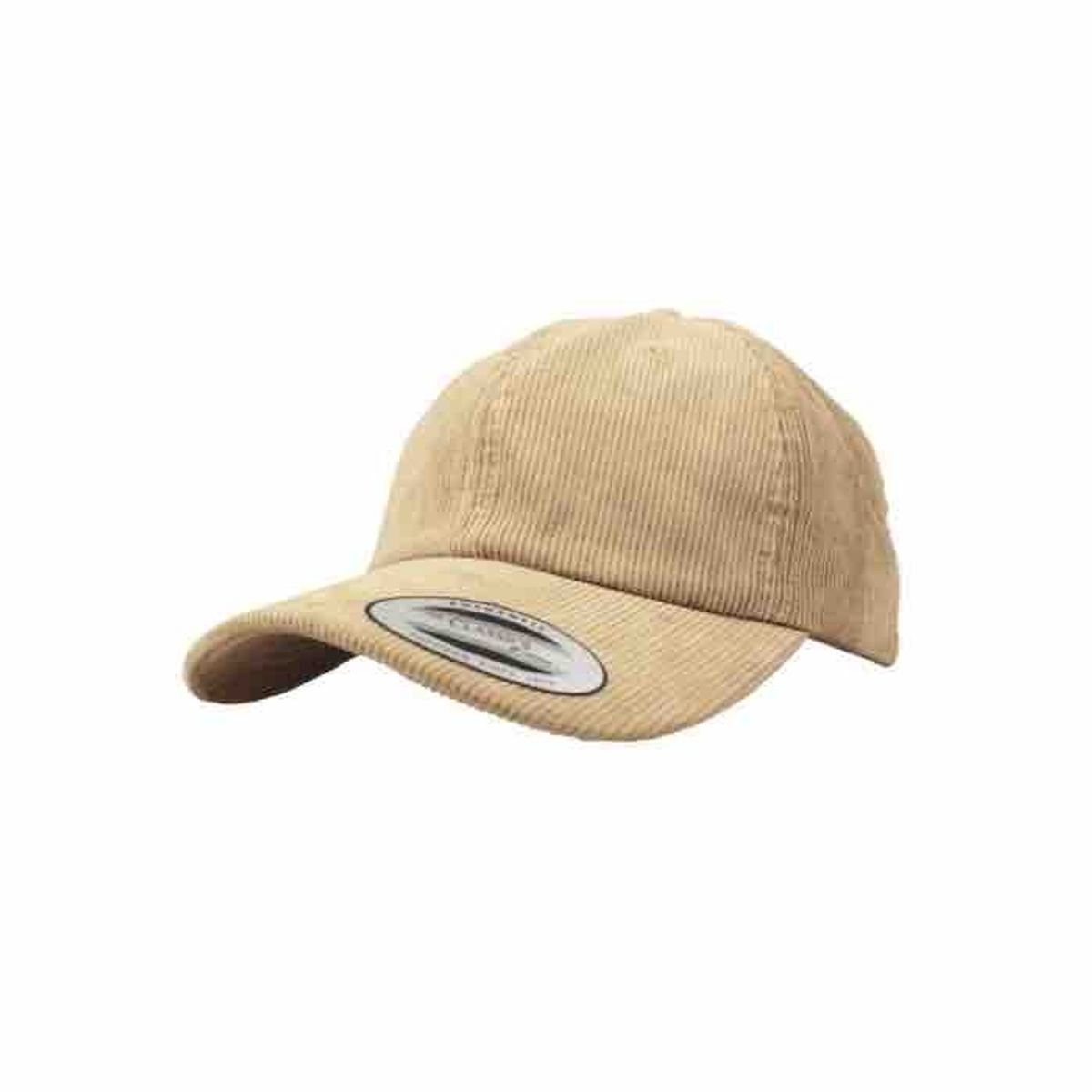 Flexfit Dad Cap Khaki Fløjl