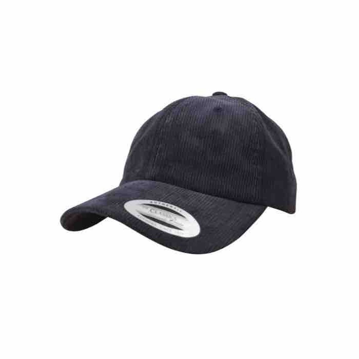 Flexfit Dad Cap Navy Fløjl