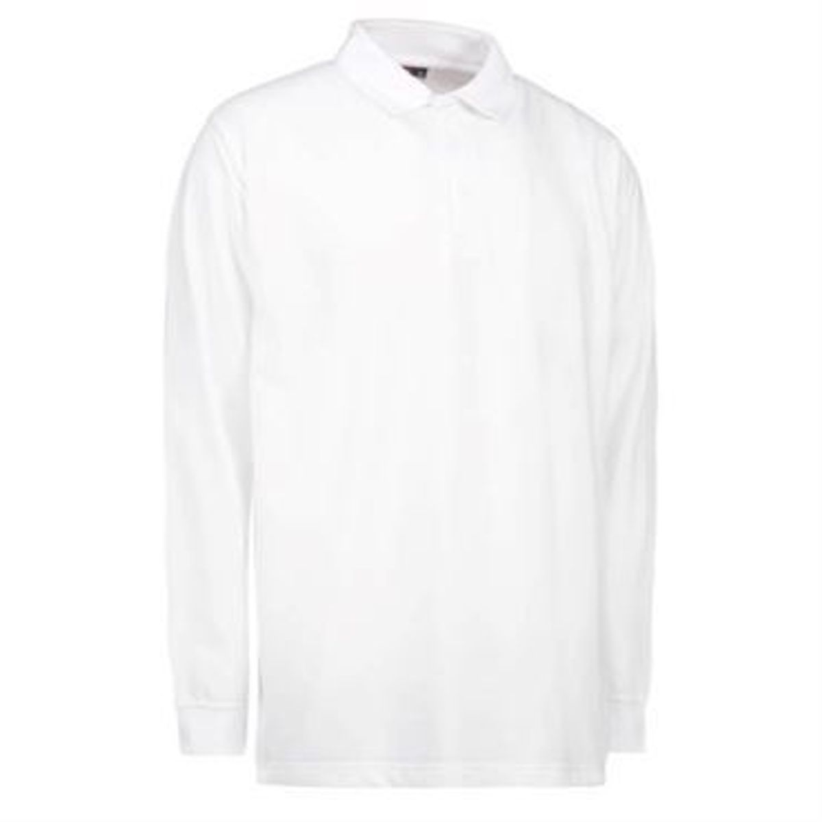 Id Pro Wear Polo Med Lange Ærmer 0336 Hvid-3xl